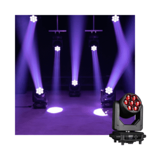 Led Zoom Moving Wash Light R740L 7*40W RGBW 4IN1
