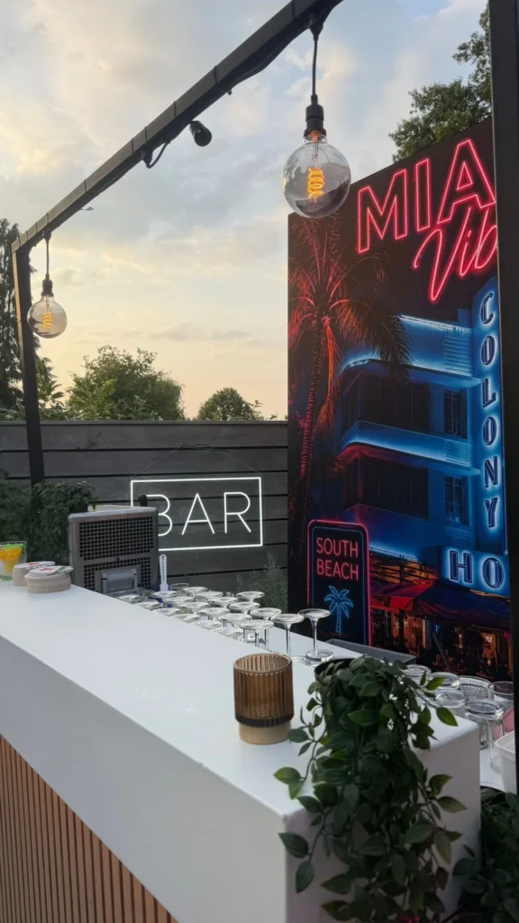 Miami Vice tuinfeest door base-events
