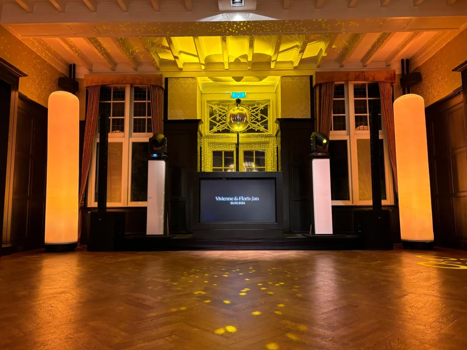 Bruiloft Vivienne & Floris-Jan door base-events, foto 1 van 3